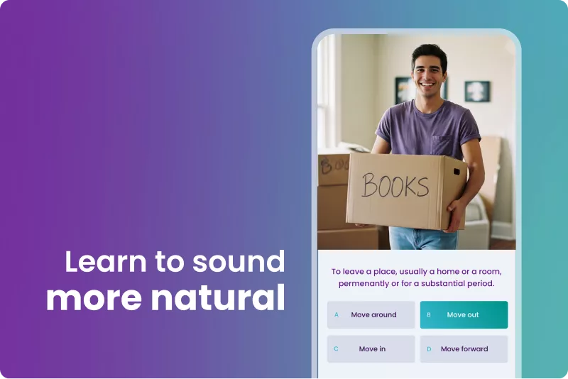 Learn to sound more natural